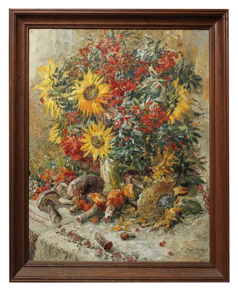 «Дары августа» — Саморукова Ж., холст, масло, 2015 г., 100×80 см
